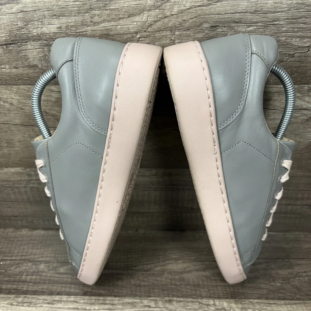Vionic Mable Gray Pink Womens US Size 7 EUR 38 Sneakers